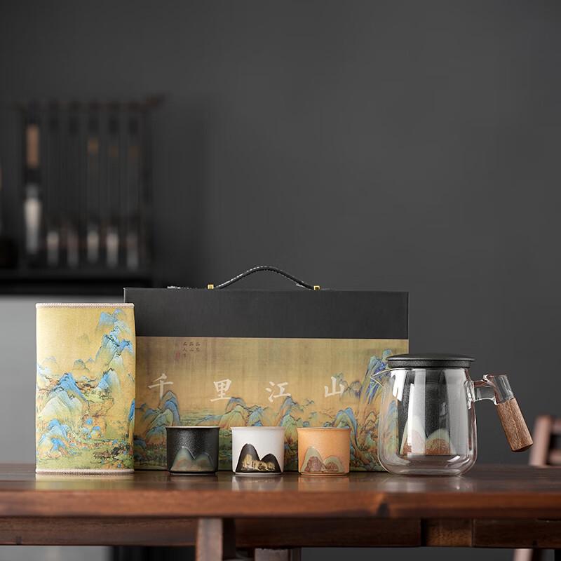 Elegant Chinese Ceramic Tea Set