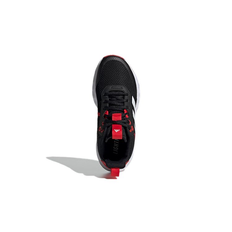 adidas Own The Game 2.0 J Black Vivid Red Kids Sneakers Core-Black Cloud-White H01555