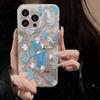 Feather Luster Phone Case for Samsung A53 A14 A33 A12 A32 S24 S23 Plus S20 S21 FE for iPhone 17 15 16 13 Pro 17 16 Pro Max Butterfly Bow Phone Case