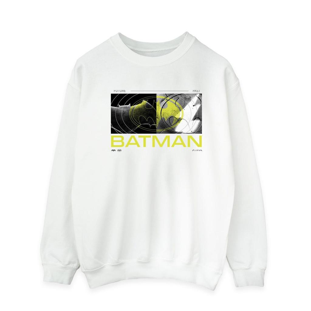 DC Comics Mens The Flash Batman Future To Past Sweatshirt