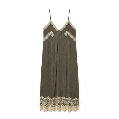 Robe Camisole en Dentelle Lingerie Style Européen pour Femme Printemps 2026