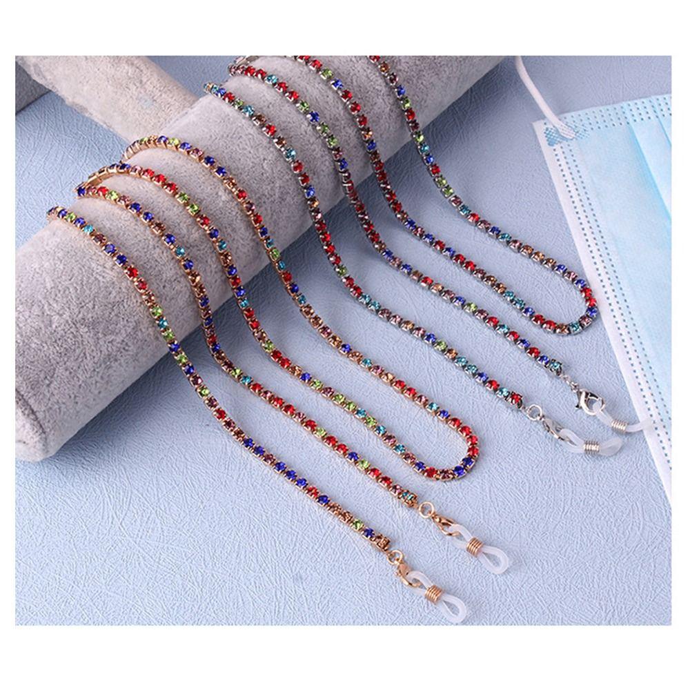 1Pcs 72cm Eyeglasses Chain Holder Glasses Hanging Rope for Sunglasses Reading Glasses and Masks