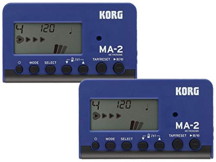 

[Оптовая закупка] KORG - Metronome MA-2 Blue & Black MA-2-BLBK Набор из 2 шт.