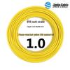 Jinda BVR0.75/1.0mm² Flame-Retardant Copper Core Flexible Wire, 200m Single-Core Multi-Strand