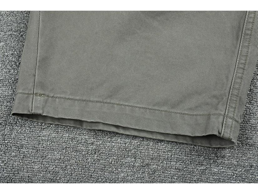 Men's 2022 Summer Elastic Waist Casual Shorts - Solid Color, Korean Style, Trendy, with Drawstring.