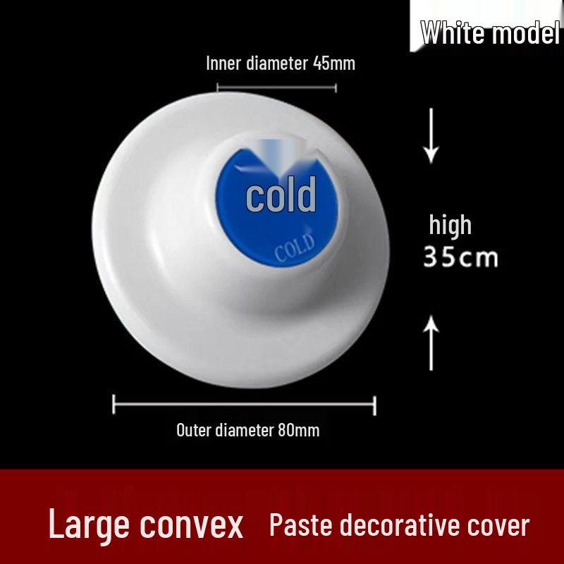 Decorative Cover for Shower Faucet and Kitchen Wall Pipe Holes