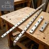 Aluminum Alloy Miter Track Jig M6 Double Groove 19 T-Slot T-Slot Guide Rail Slider Rail Fixture Slot Slider Track Slot