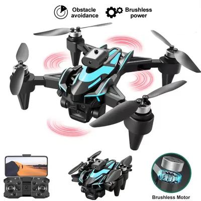 Nový dron K12 Pro s dálkovým ovládáním ESC Tři HD kamery Bezkomutátorový skládací vrtulník Hračka pro 360° radarové vyhýbání se překážkám WIFI FPV