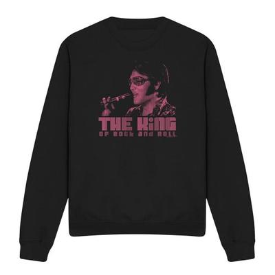 Elvis Presley Unisex Adult The King Sweatshirt