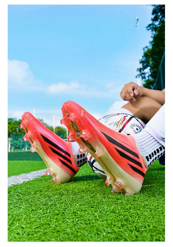 Cross Weltcup F50 Low-Top Fußballschuhe für Jugendliche & Erwachsene, Langstollen, Nocken, Sportwettkampfschuhe