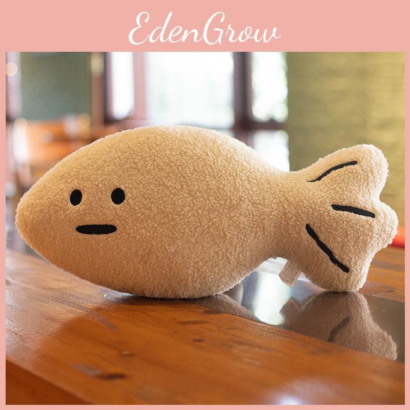 Shaped Fish Plush Toy Cartoon Stuffed Animal Doll Bedroom Decoration Kids Gift