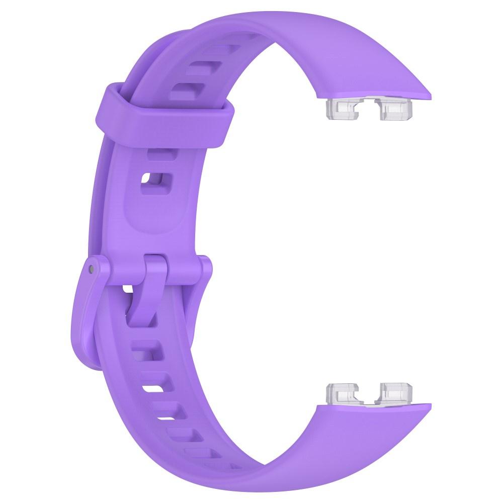 Silicone Strap for Huawei Band 8 / Huawei Band 9 / Huawei Band 10, Purple