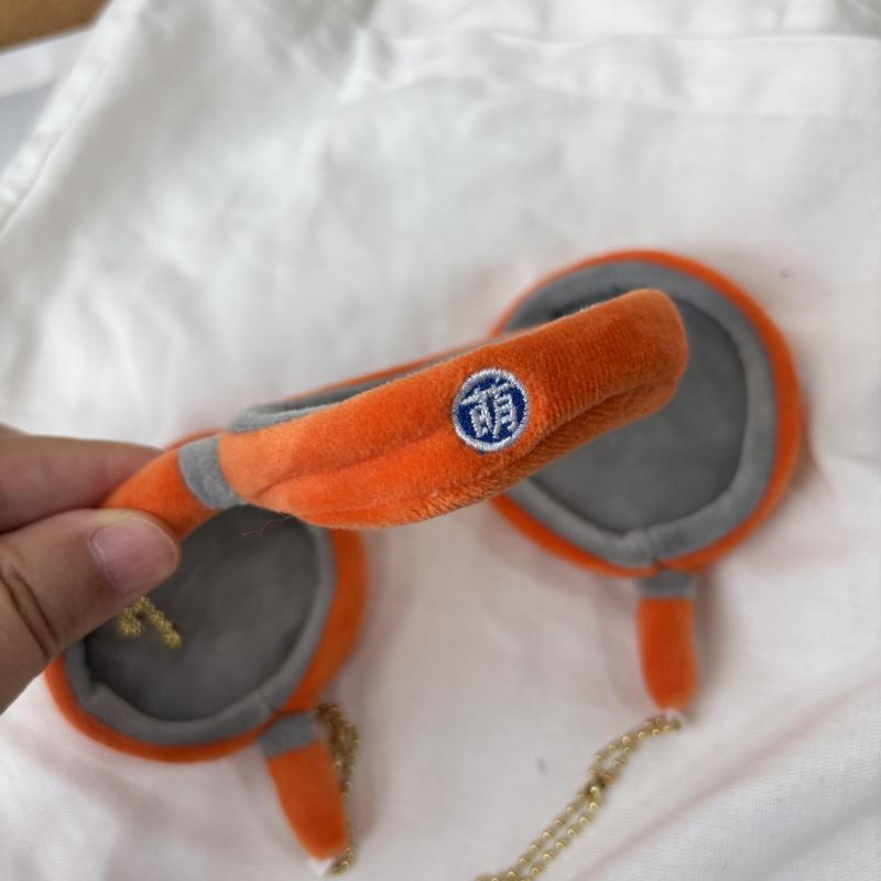 

Cartoon Originality Cute Pan Plush Keychain Simulated Tableware Pendant Car Key Ring Charm Backpack Decoration Accessories Gifts