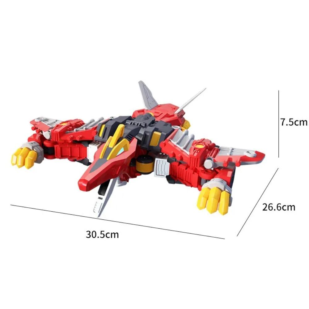 High Quality Mini Force Two Mode Robot and Airplane Transformation Toys Action Figures Mini Force X Deformation Dinosaur Toy