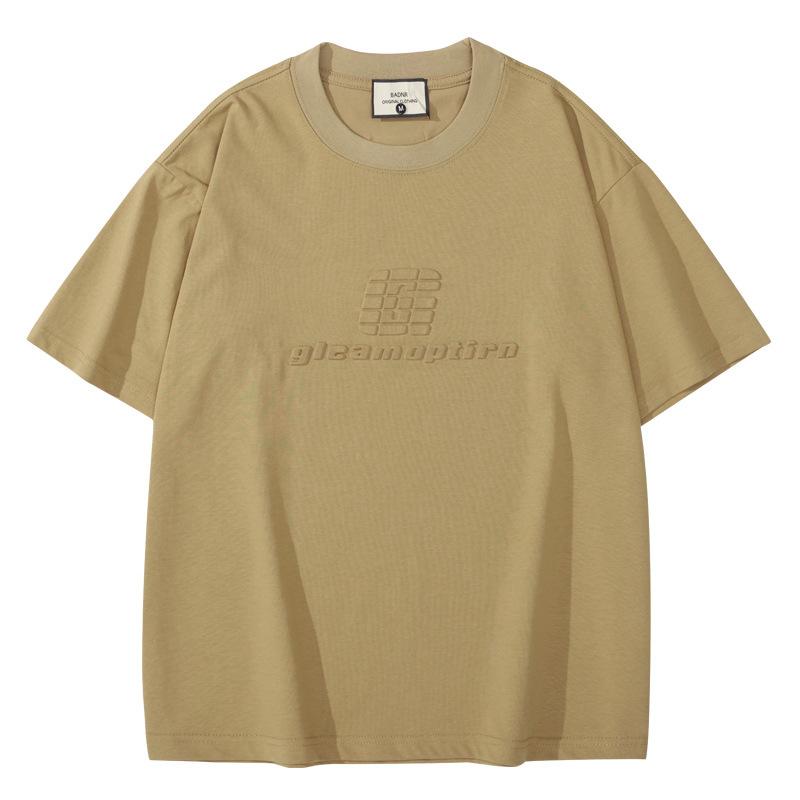 New Summer Men's Round Neck Short T-shirt Short Sleeve Thin Casual Youth Half-sleeved Shirt