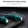 One-Word Industrial Magnetic Phillips & Flathead Screwdriver with Extra-Long Shank & Torx Impact Features