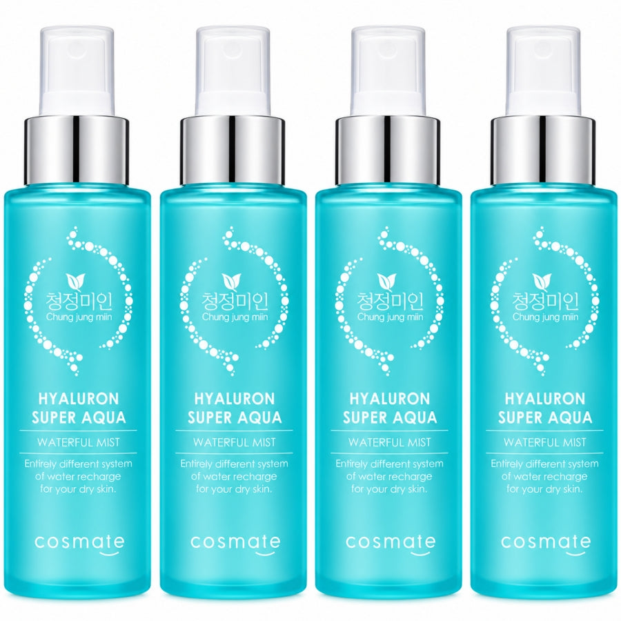 Chung Jung Miin Hyaluron Super Aqua Waterful Mist 120ml*2Pcs/4Pcs
