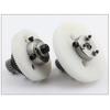 CNC Machine Tool Nylon Eccentric 80 Teeth 100 Teeth Gear Nylon Wheel Straight Tooth Eccentric Rack Tooth Shaft Synchronous Wheel