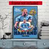 Haaland Personalized Name Diamond Paintings Mosaic Wall Round Diamond Art Painting Kits Embroidery Crystal Accessories Frameless