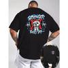 European Size New Summer Men'S Casual T-Shirt with Ribbed Round Neck And Short Sleeves, Made from Knitted Fabric, Refreshing And Comfortable