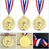 12er-Pack Medaillen, gravierte Trophäenmustermedaille, Goldmedaille für