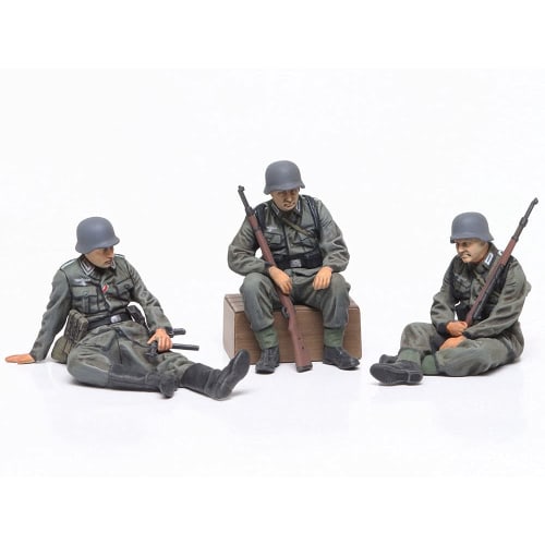 TAMIYA 1/48 Военная миниатюра Серия №102 Немецкая пехота Второй мировой войны Набор Пластиковая модель 32602