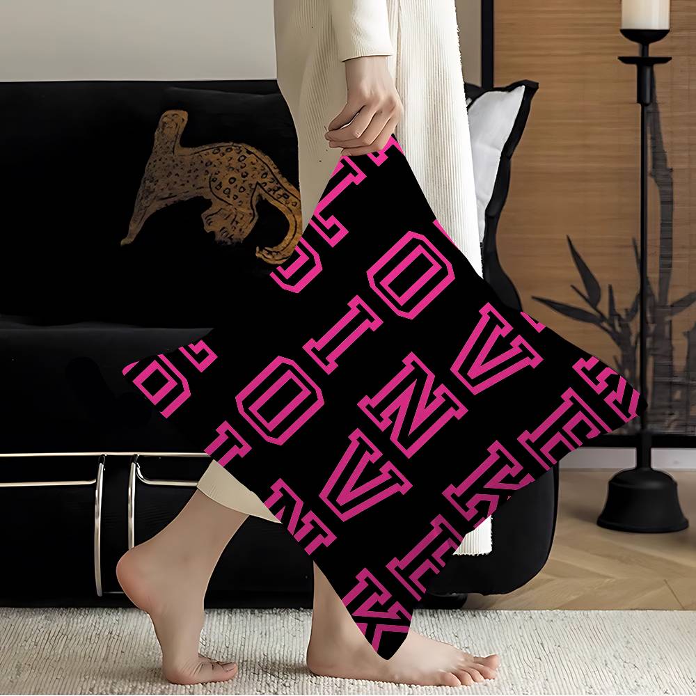 V-VictoriaS Fashion S-Secret Maple Design Cushion Cover Happy Autumn Harvest Decor Holiday Decorati Pillow Cover