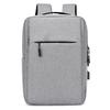 Men's backpack simple usb charging backpack men's and women's leisure business computer bag logo printing