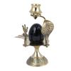 Shivling Idol Brass Sculpture Shiva Shivlingam Puja Abhishek Patra with Trishul and Nag Statue God Figurine Decor Gifts