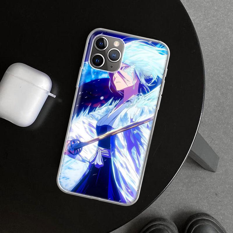 Bleach Kuchiki Rukia Phone Case Cover for iPhone 11 12 13 Mini 14 15 Plus 16 Pro Max 17 Air 7 8 + SE Art Customized Fundas 11 12