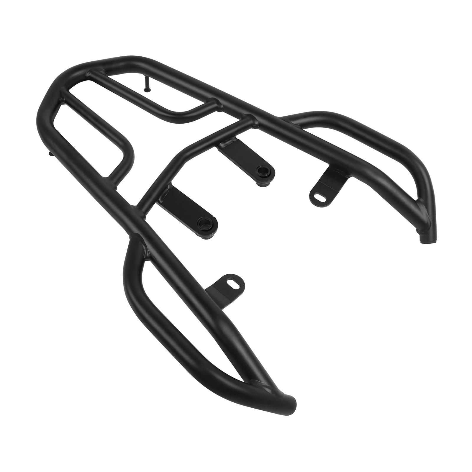 

Задняя боковая седельная сумка, багажник для мотоцикла с ручкой для CFMOTO MT650 650 MT 650MT, держатель, кронштейн для крепления грузовой полки чёрный