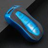 TPU Leahter Car Remote Smart Key Case Protective Cover For Geely New Emgrand GS X6 SUV EC7 Bag Shell Holder Keychain Protector Auto Accessories