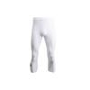 Li Ning Cba Series Tight Training Three-Quarter Fitness Pants Men Bottoms White AUQR011-2