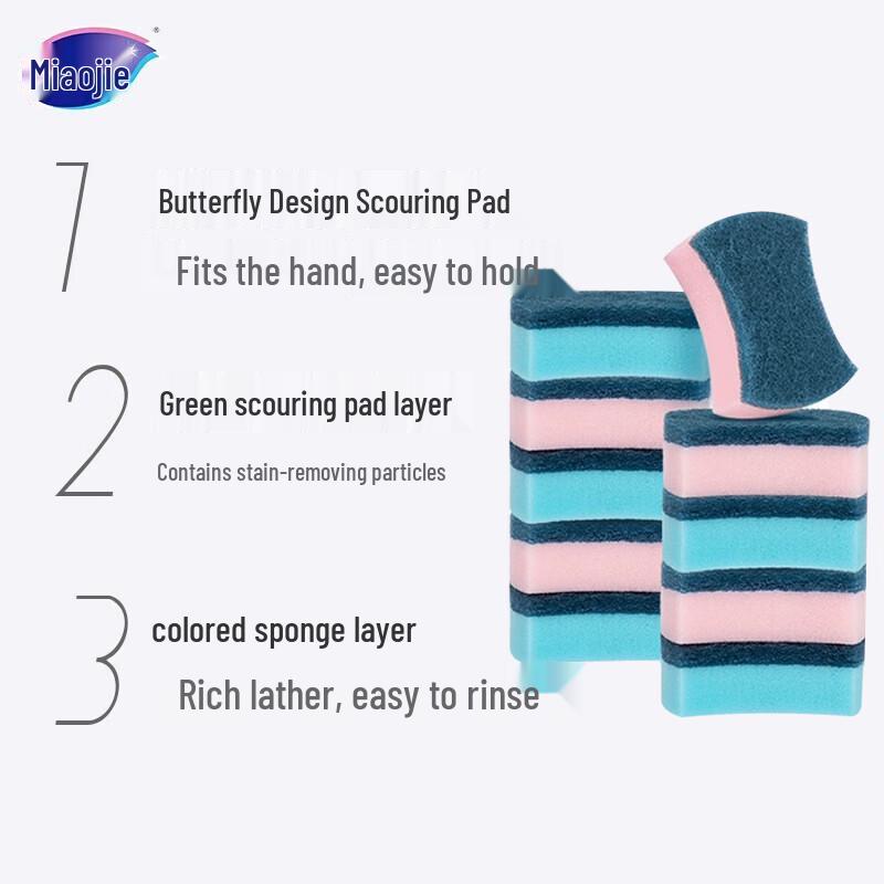 MIAOJIE Küchenputzschwämme & Scheuerschwämme