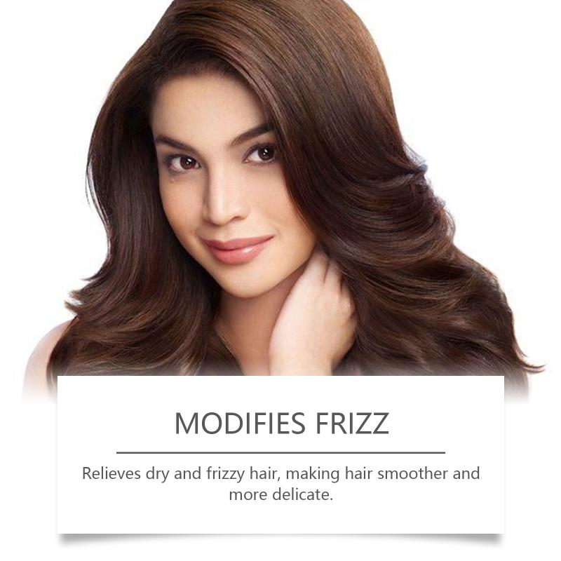 Egg Hair Care Serum Nourishing Oil Repairs Split Ends Restores Moisture Stops Frizz For Color Treated Permed Hair