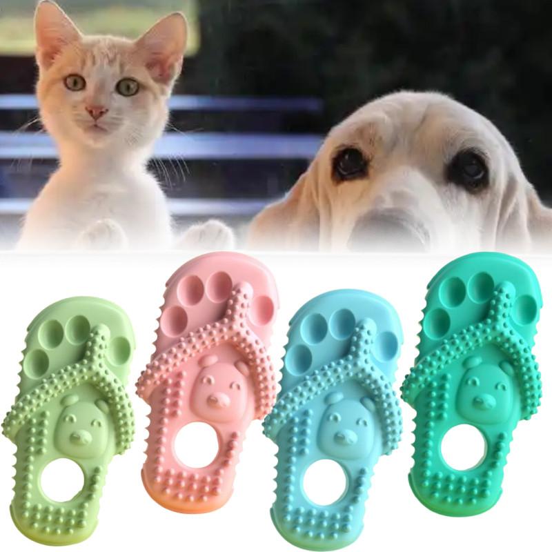 Tpr Chew Shoes Pet Toy For Dogs And Cats With Tooth Cleaning Features Suitable For Play