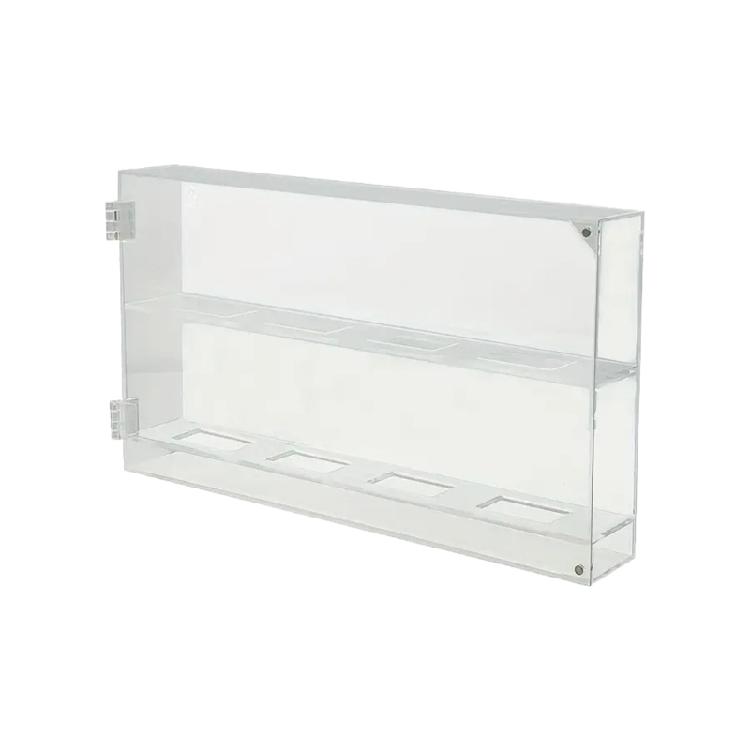 

Wall Mount See Through Sports Collectors Case Clear Strong Designs Storage Solution for Hockey Items and Trophies