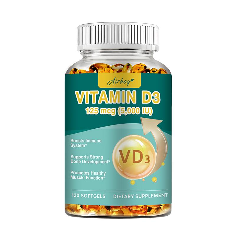 

Capsules rich in Vitamin D3 extract, all-natural, supportive of immune health, gentle and easily absorbed. 120