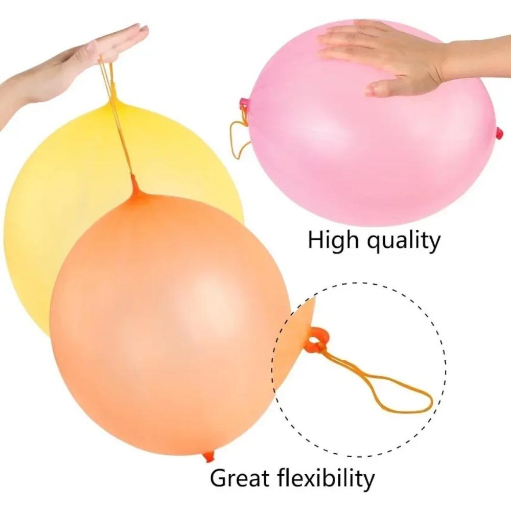 100 Stück Schlagballons mit Gummiband Schütteln Klatschen Fitnessball Kinderspielzeug Verdicken Lustige Bälle Geburtstagsfeier Dekoration