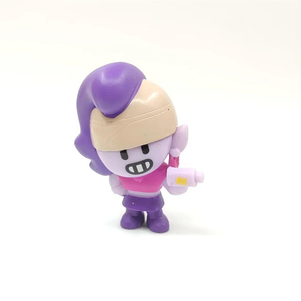 1pcs Original Supercell Heros Leon Crow Spike Collectible Figures Series 1 License Ultra Rare Gold Silver Collection Toy Gifts