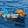 Enhanced Buoyancy Dog Swimsuit Reflective Dogs Swimming Clothes Shark Dog Life Jacket  For Dogs