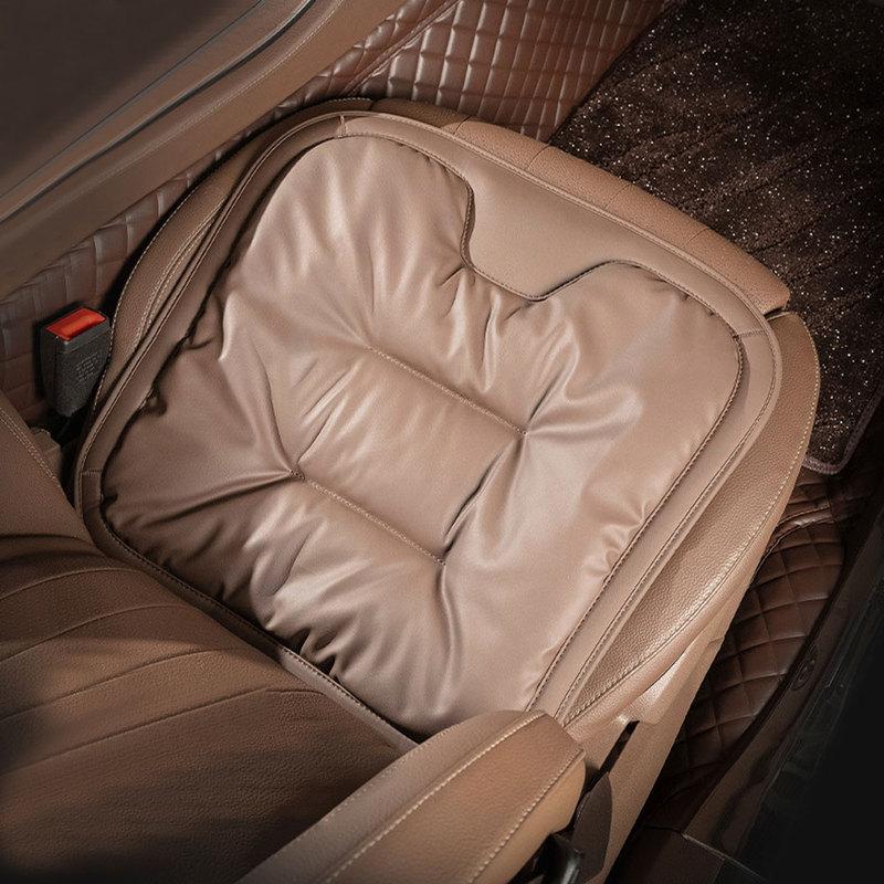 1pc Universal Car Decoration Soft Cushion Car Anti-fouling Seat Cushion Leather Front Seat Cushion Auto Interior Accessories