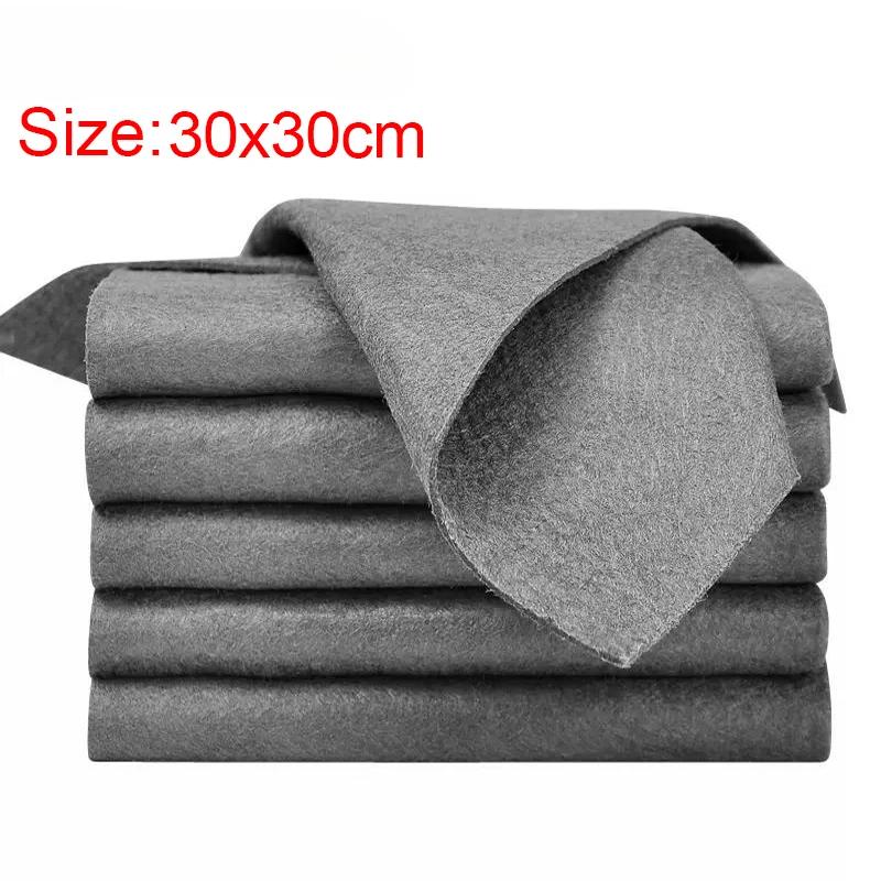 Magic Cloth Window For Kitchen Dishcloth Cleaning Tool Household Glass Reusable Thickened Towel Microfiber New Traceless Goods