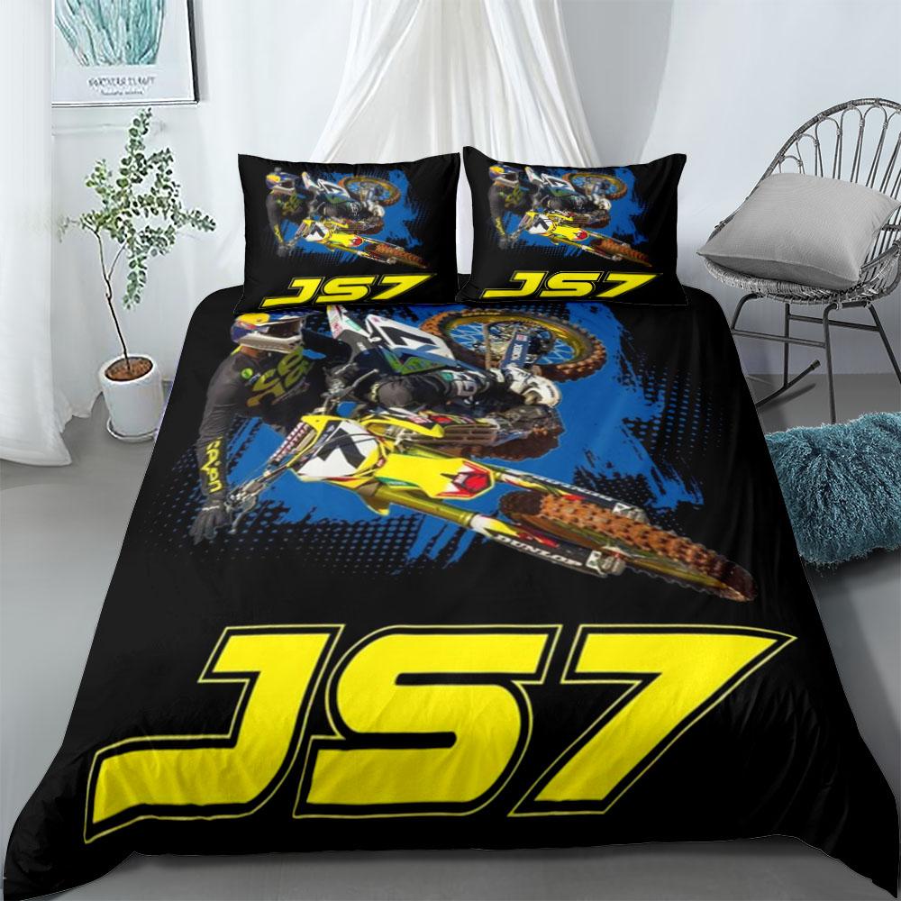 Motocross-Quad-Bike-Bettwäscheset (Kingsize, Queensize, Doppelbett, Einzelbett)