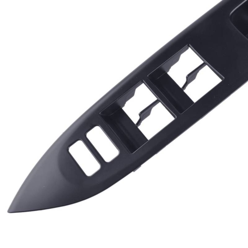 7423252330 Car Front Left Master Power Window Switch Panel Bezel Trim Fit for Toyota Yaris 2007-2010 LHD Black Plastic