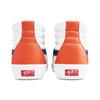 Vans Sk8 Reissue Vlt Lx High-Top Skate Shoes Unisex Sneakers White Orange VN0A4BVH22E