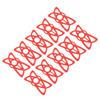 10pcs Bike Motorcycle Phone Mount Tether Silicone Handlebar Cradle Holder Band for Mountain Road