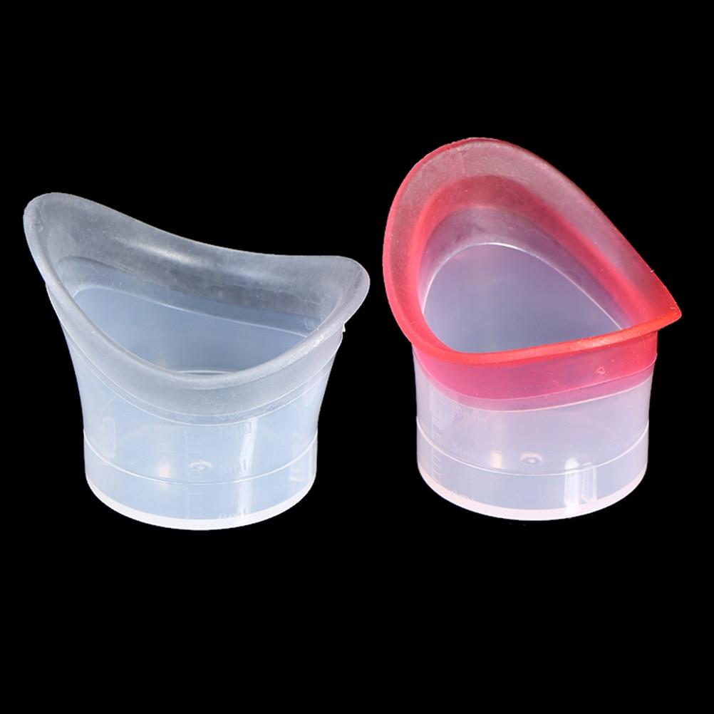 2pcs Eyewash Cup Silicone Resuable Soft Eye Bath Cup Eye Wash Cup For Elderly Women Men Children Precision Fitting Eye
