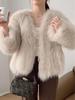 Haining Faux Fox Fur Autumn/Winter European & American Loose Coat