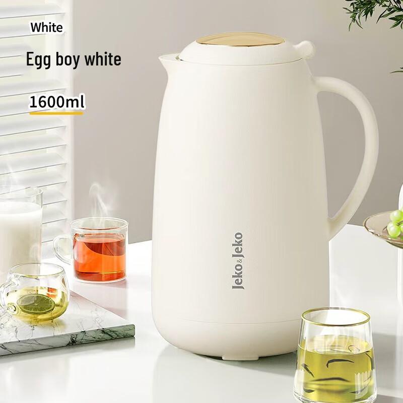 JEKO&JEKO Stylish Glass Liner Press-Type Thermos